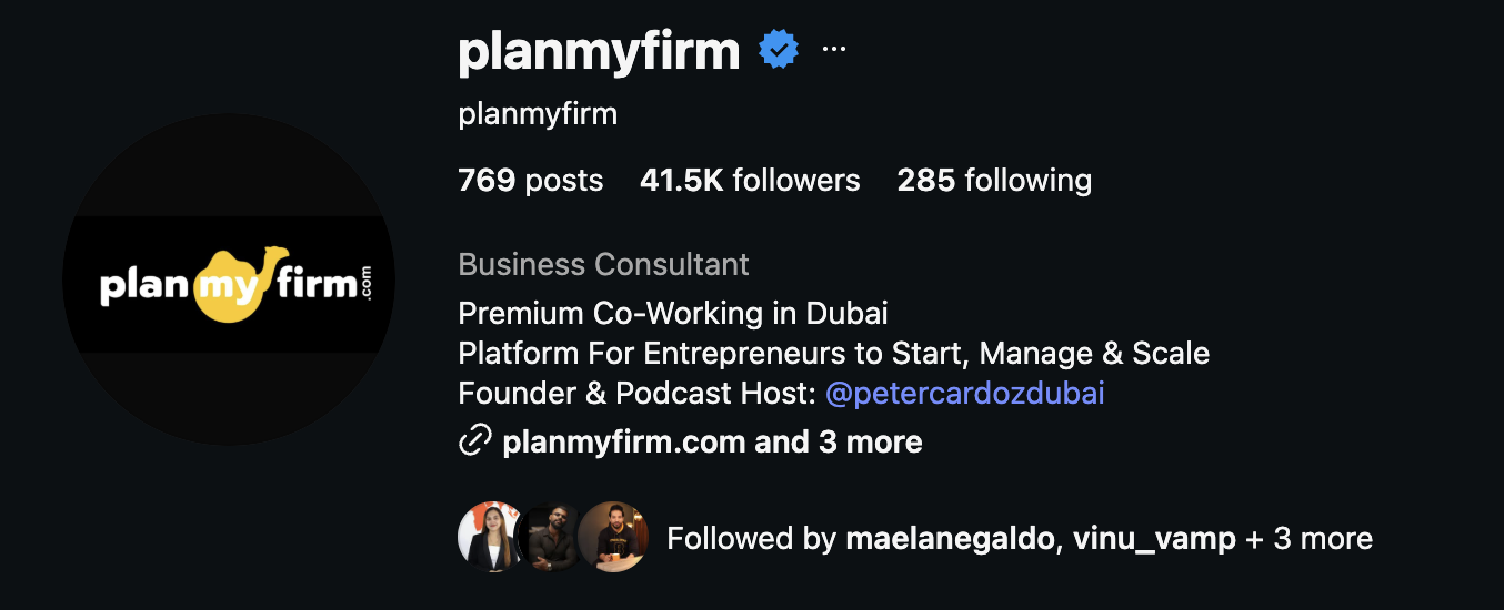 Plan My Firm — Company Formation Dubai client results